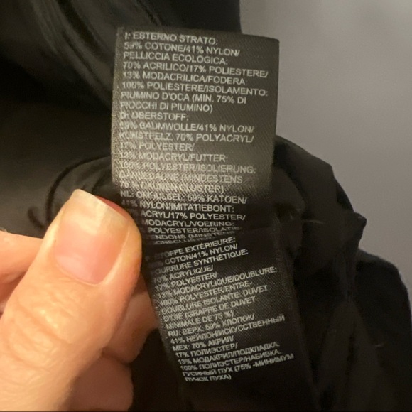 The North Face Arctic Parka Jacket Medium - Black - Picture 9 of 13